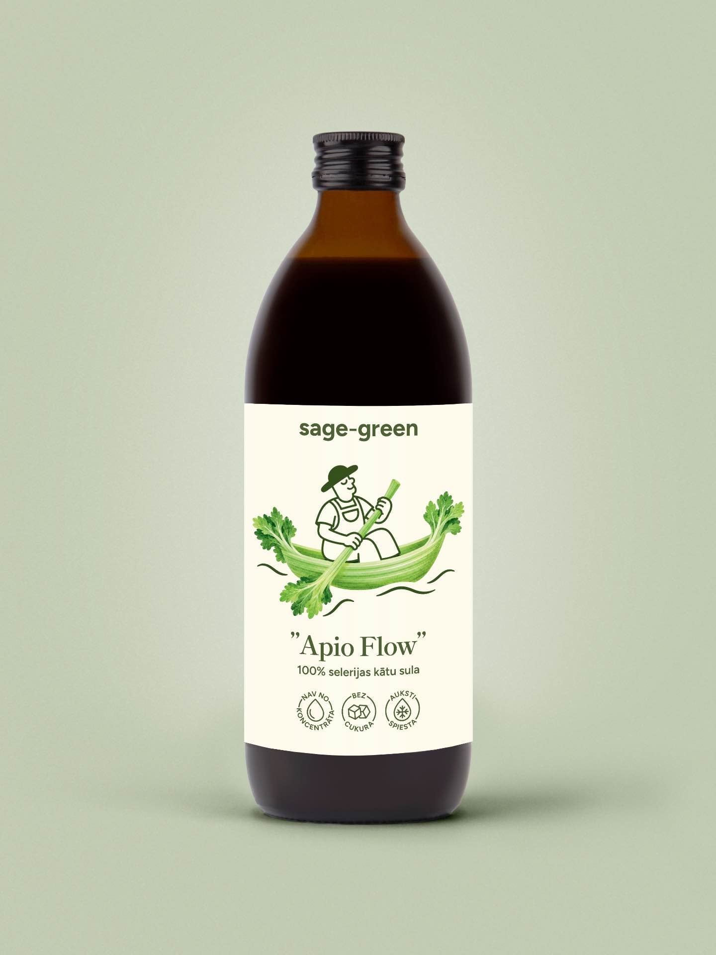 100% Apio juice - Apio Flow 500ml