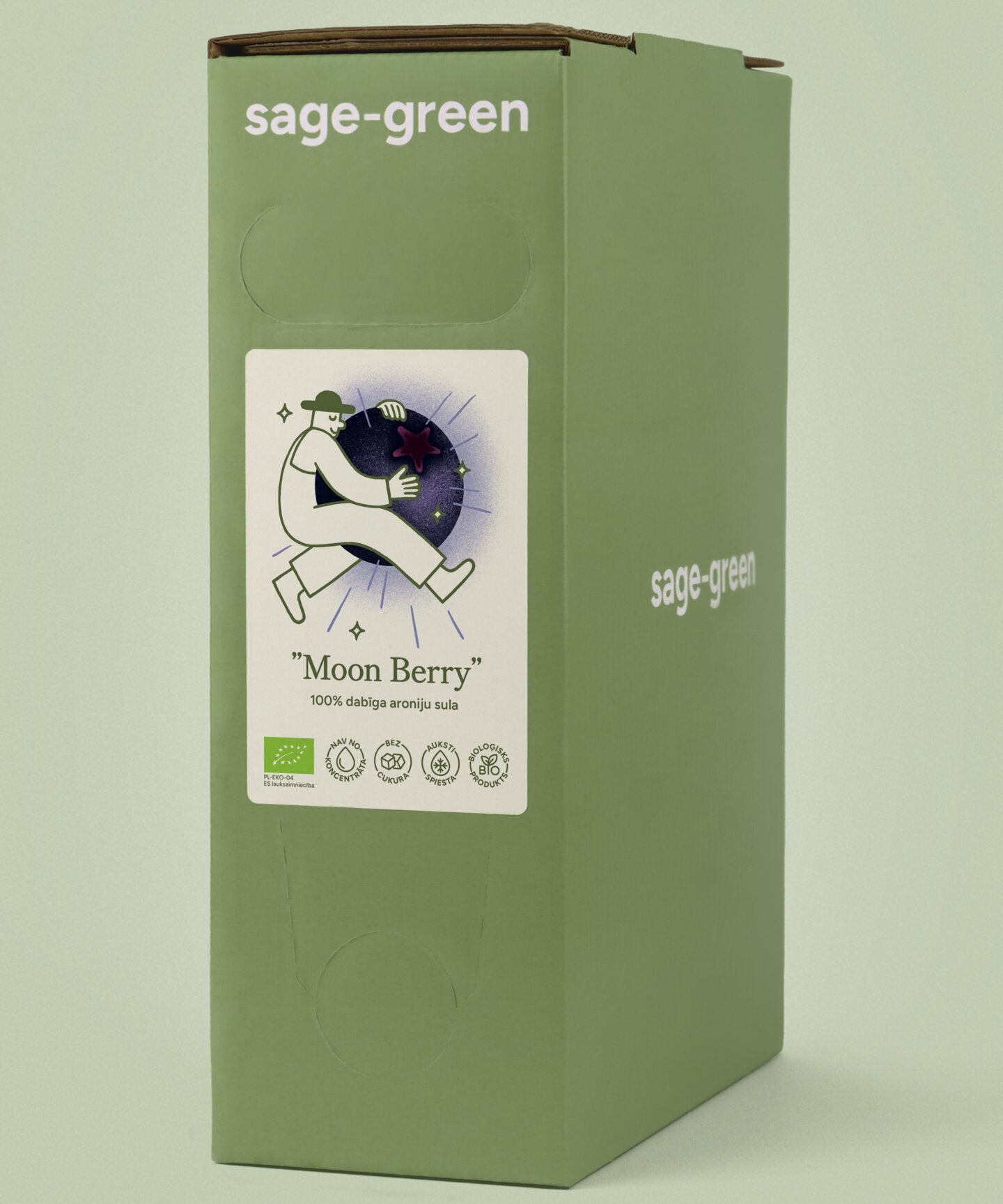 Bio aroniju sula Moon Berry 3 L