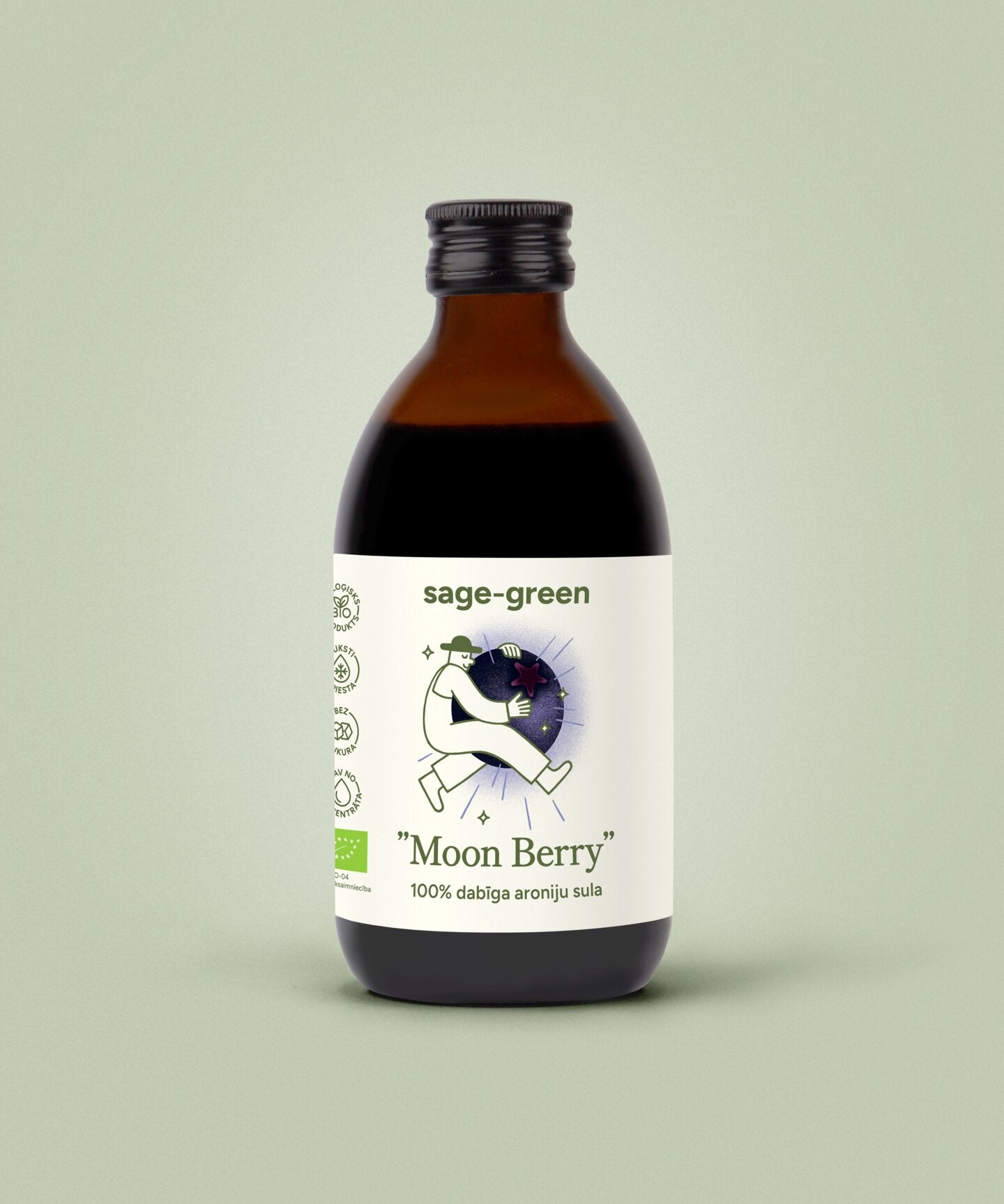 Bio aroniju sula Moon Berry 300ml